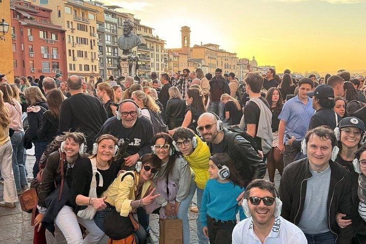 Florence Sunset Walking Tour: Silent Disco & Aperitivo