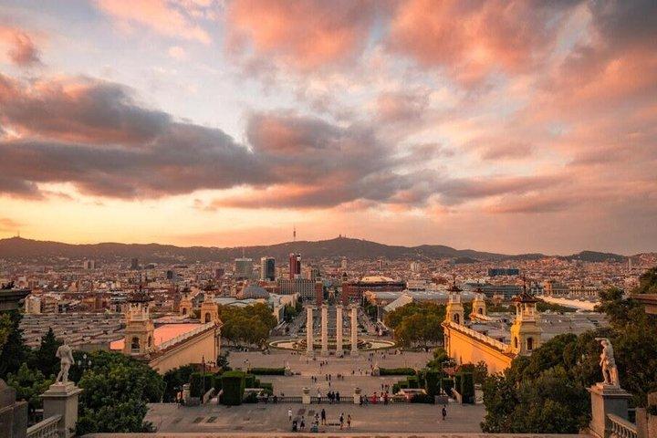 Barcelona & Montjuic i den gyldne time
