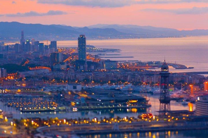 Barcelona & Montjuic i den gyldne time