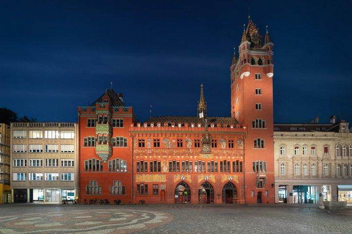 Bazel's historische oude binnenstad Tour (nacht)