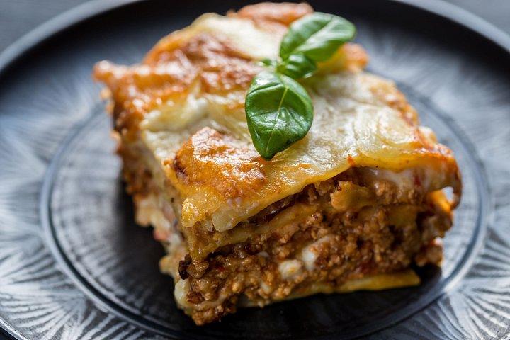 ラザニア、フレッシュパスタ＆ティラミスクラス MAXXI美術館近く