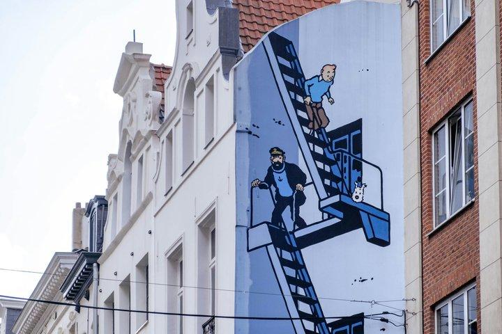 Selbstgeführte Wanderung entlang der Brüsseler Comic-Route