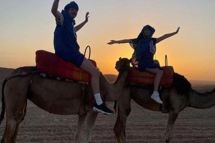 Agafay Desert Evening: Traditional Dinner, Camel Ride & Live Show