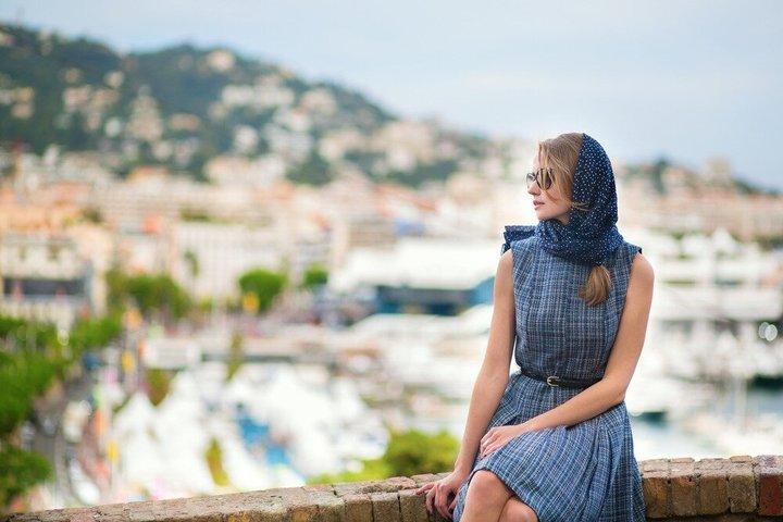 Cannes Servizio fotografico privato in lungomare, porto e centro storico