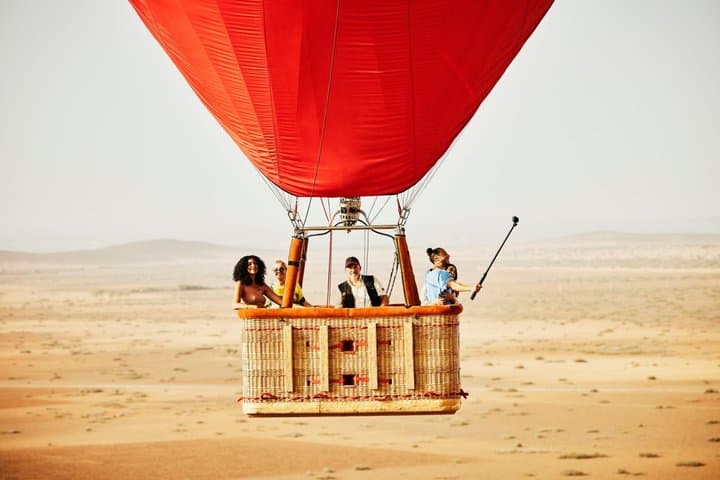 Marrakech Hot Air Balloon Sunrise & Agafay Desert Dinner