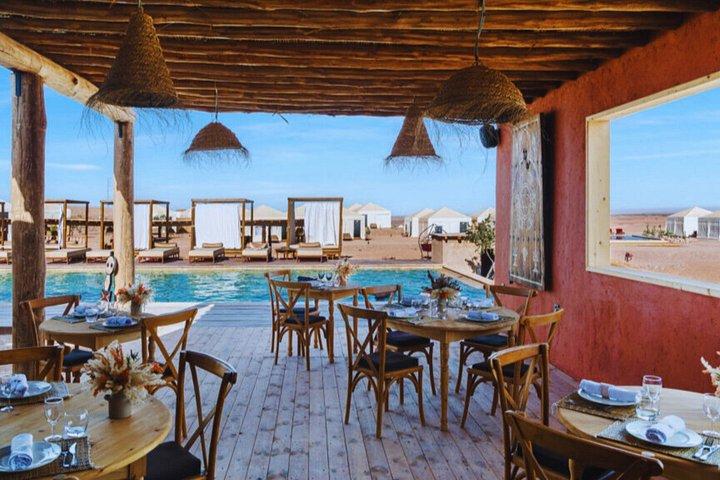 Private Luxury Agafay Overnight with Dinner, Show & 4x4