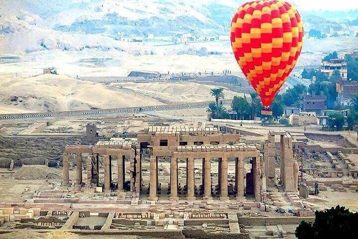 Luxor 1 dag privat fra Hurghada med solopgang varmluftballon