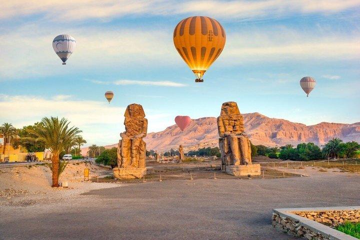 Luxor 1 dag privat fra Hurghada med solopgang varmluftballon