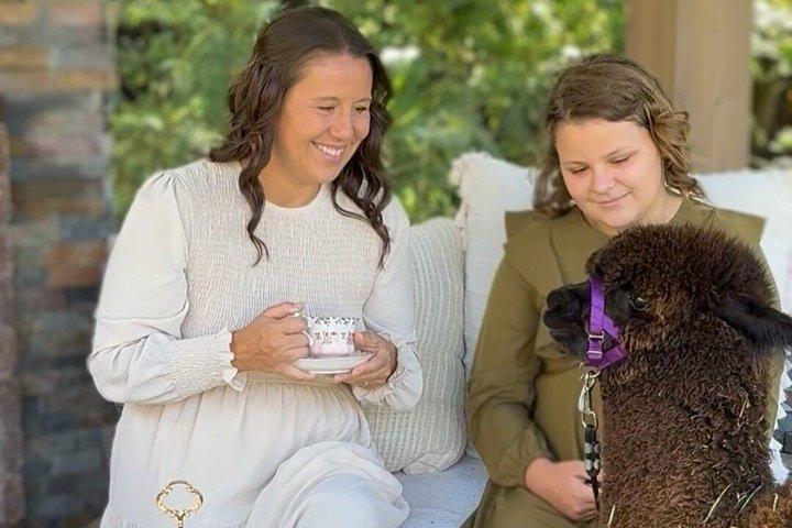 Alpaka Lama und Bunny Tea Partys