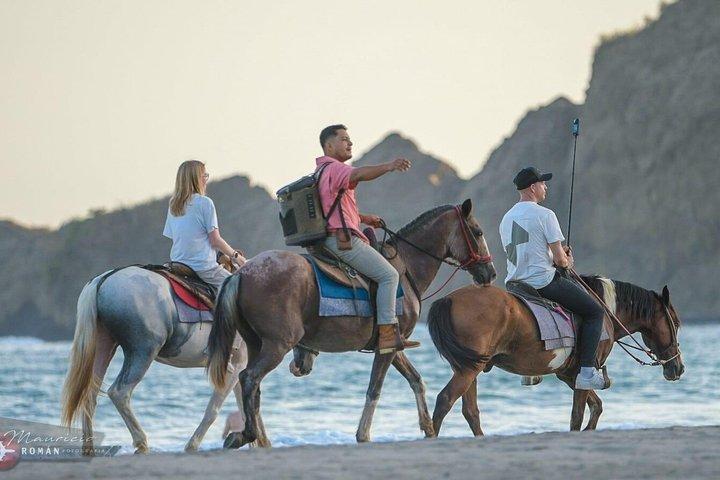 Paseos a caballo en Puerto Carrillo : Playa & Selva