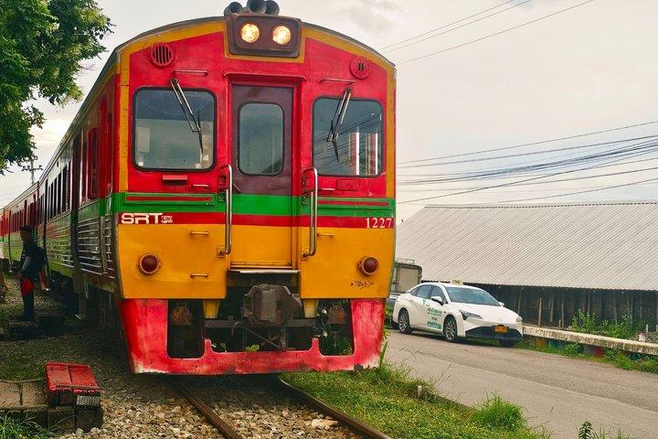 メーコン鉄道市場と水上市場へのプライベートツアー