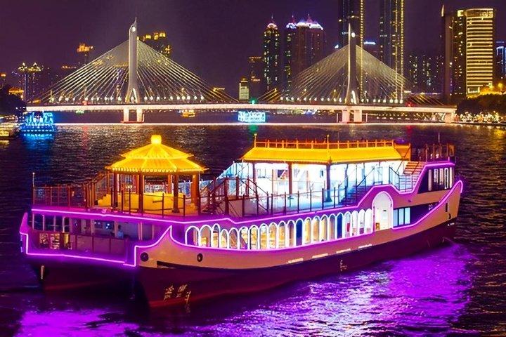 Guangzhou Canton Tower und Pearl River Nachttour
