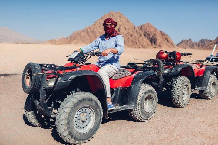 Hurghada - Jeep Super Safari, ATV, Buggy & Camel ride med middag