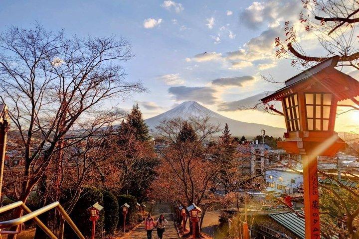 Excursão privada ao Monte Fuji e Kawaguchiko
