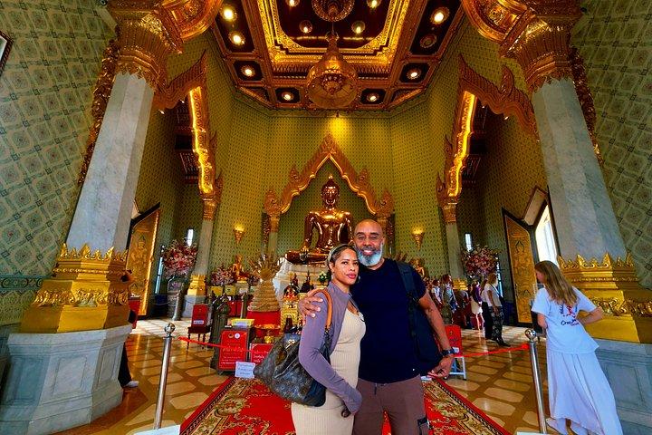 バンコク プライベート ゴールデンブッダ 涅槃仏と大理石寺院