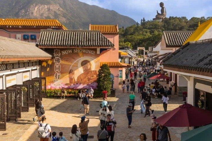 Hong Kong Ngong Ping und Tai O Ganztagestour mit Seilbahn