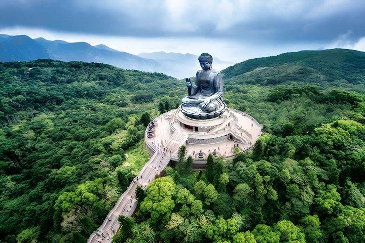 Hong Kong Ngong Ping und Tai O Ganztagestour mit Seilbahn