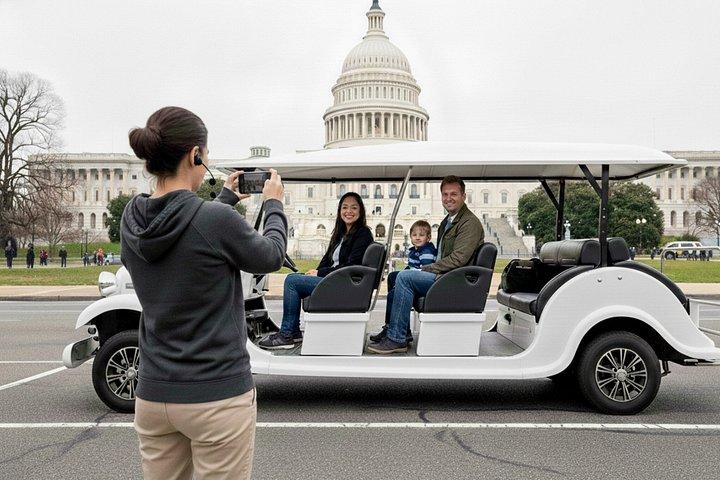 Washington DC : Visite guidée facile des monuments par panier électronique