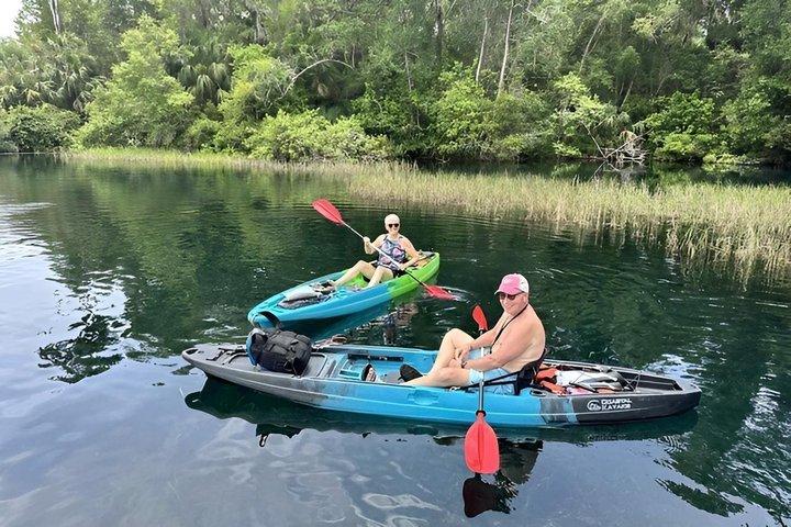 Crystal River : Alquiler de kayak al atardecer Three Sisters Springs