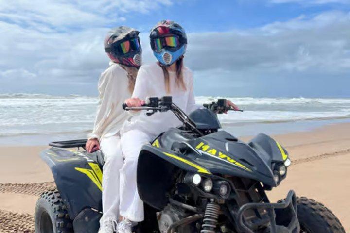 Agadir woestijn- en strandtour met quad