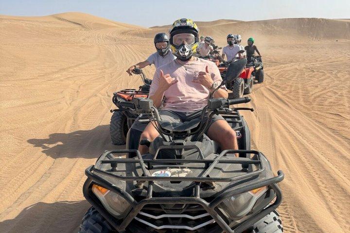 Agadir woestijn- en strandtour met quad