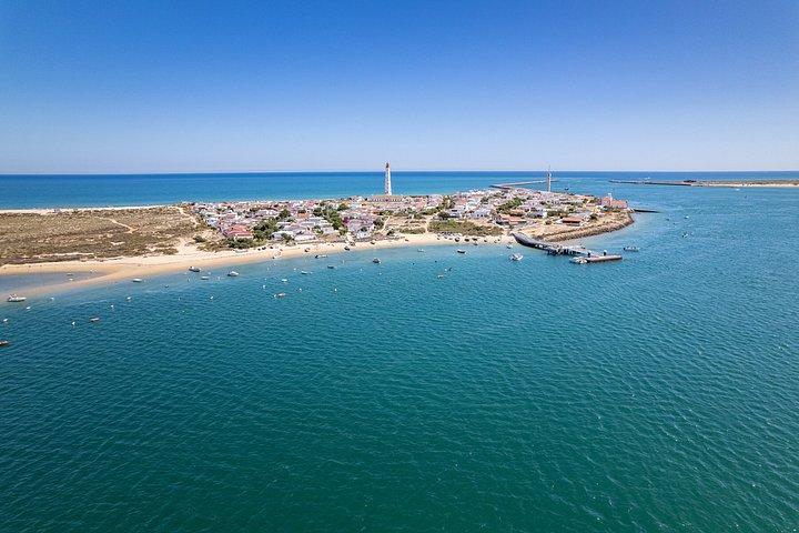 Ria Formosa - 3 つの島への船旅: アルモナ |キュラトラ島 |灯台