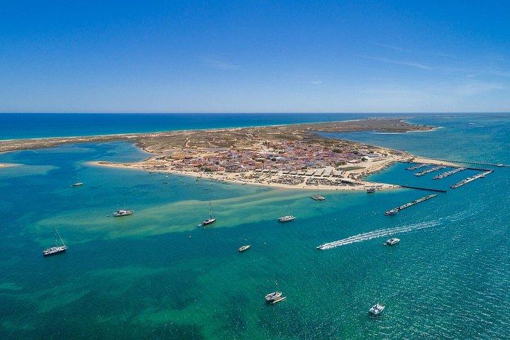 Ria Formosa - 3 つの島への船旅: アルモナ |キュラトラ島 |灯台