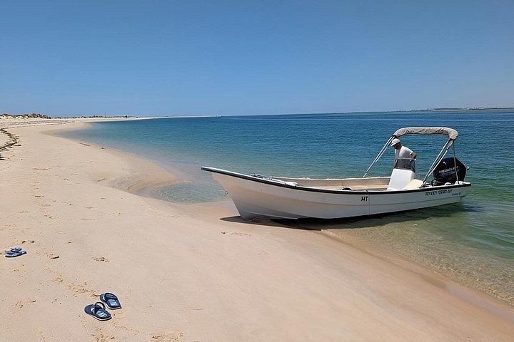Ria Formosa - 3 つの島への船旅: アルモナ |キュラトラ島 |灯台