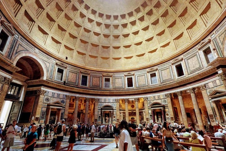 Rome:Pantheon Entry Ticket with Hosted Experience and Audio Guide