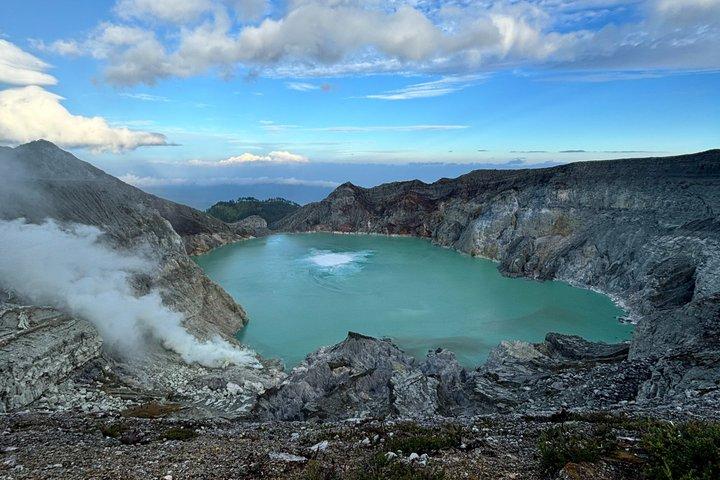 Excursão privada ao vulcão Ijen a partir de Blue Fire and Acid Lake