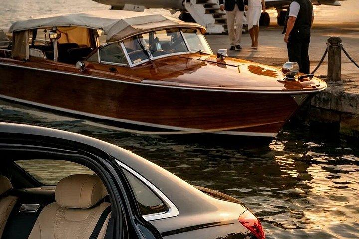 Privates Luxus-Wassertaxi-Erlebnis in Venedig