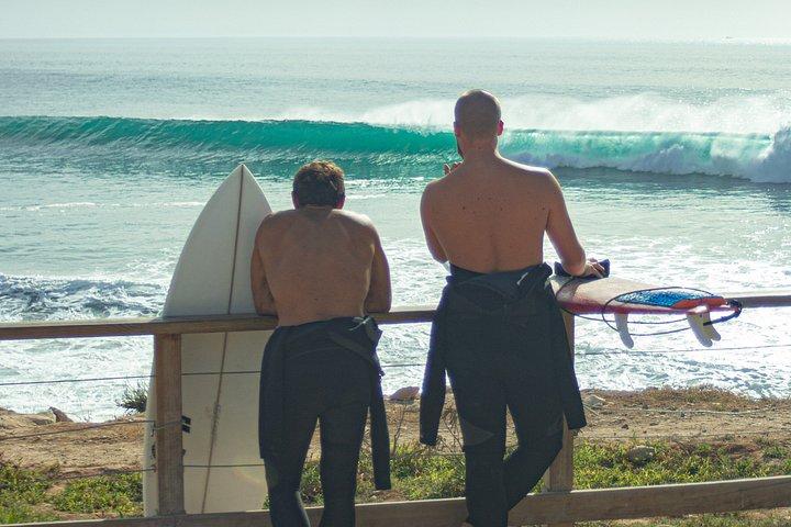 Surf lesson in Taghazout, Tamraght with Wayva Surf