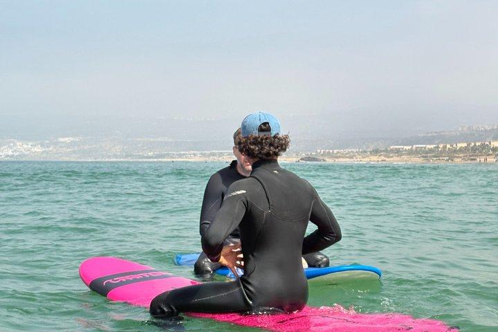 Surf lesson in Taghazout, Tamraght with Wayva Surf