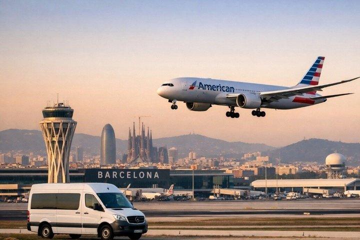 Barcelona Cruise havn til lufthavn/by privat Transfer