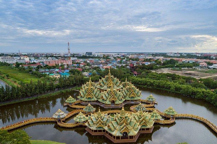 古代都市＆エラワン博物館タイ文化遺産を発見