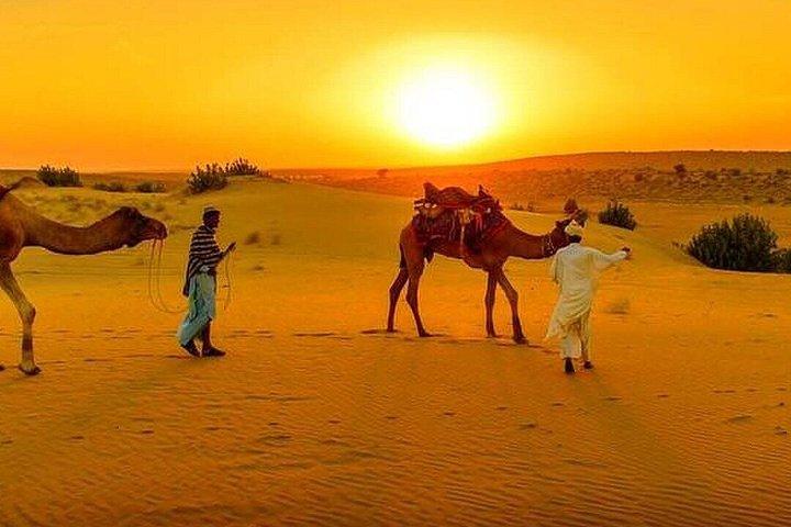 Agafay Desert Sunset Kamelritt und Abendessen ab Marrakesch
