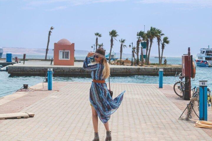 Hurghada : Tour VIP por la ciudad Gran Mezquita, Nueva Marina & Shopping, Guía