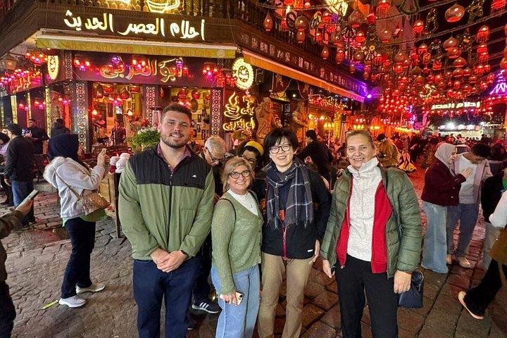 Tour noturno pelo Cairo com jantar