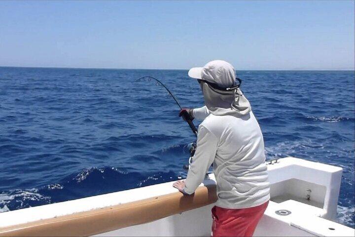Hurghada : Privates Ganztagesboot mit Transfer und Mittagessen