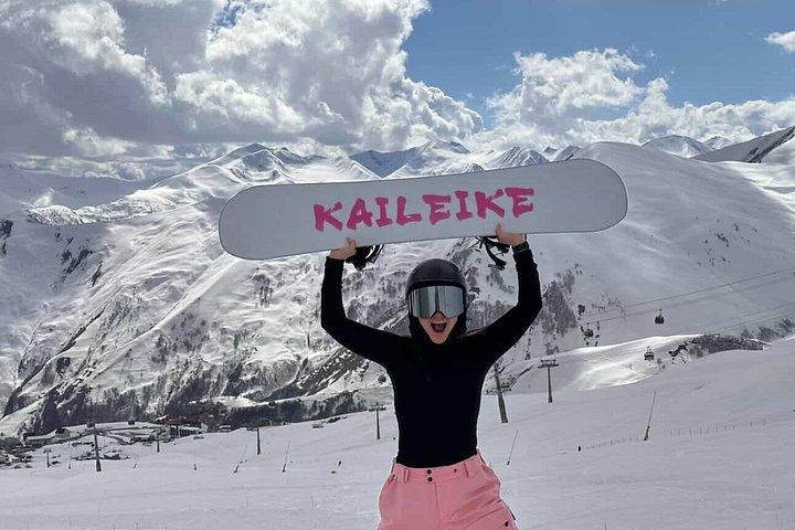 Professional Ski and Snowboard Lessons in Gudauri, Georgia