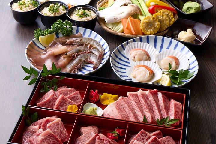 飲み放題付き大阪屋上和牛BBQ 神戸牛オプション