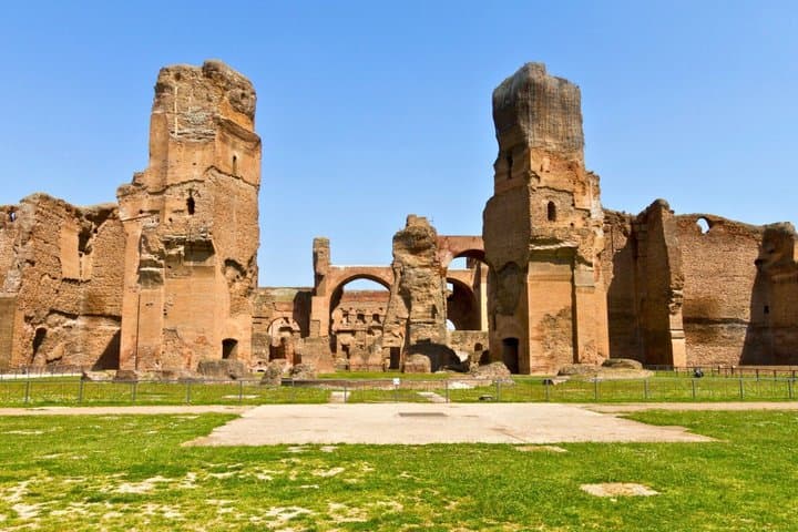 Rome Baths of Caracalla Entry Ticket with Audio Guide
