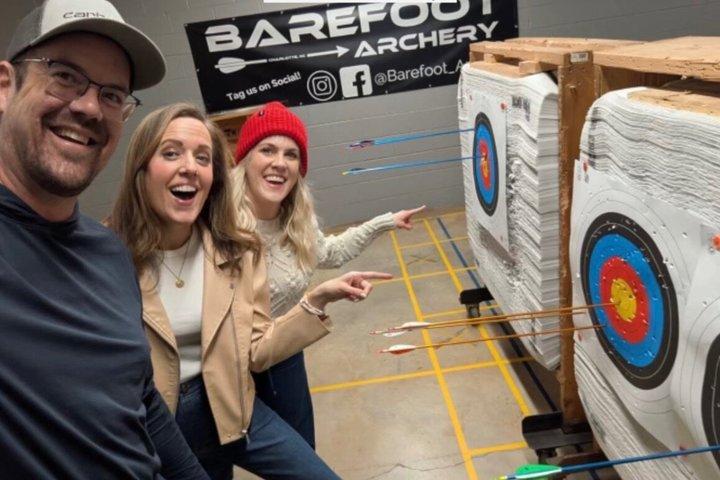 Charlotte Lección de tiro con arco y experiencia de tiro