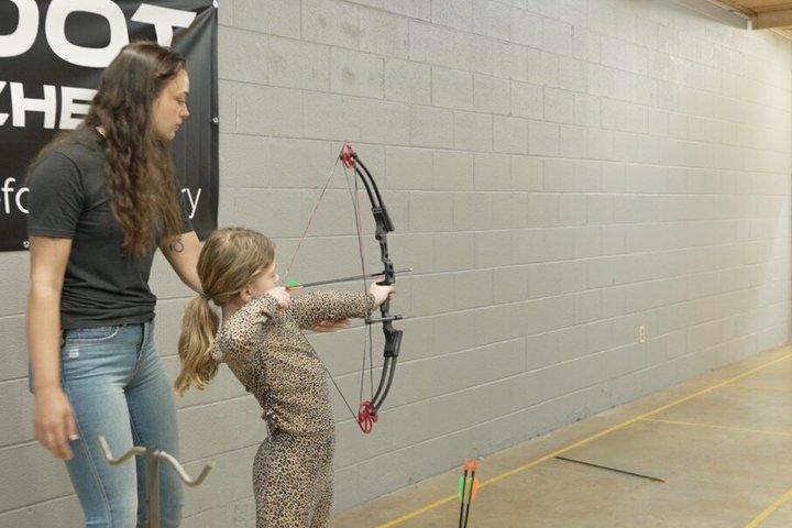 Charlotte Archery Lesson e experiência de tiro