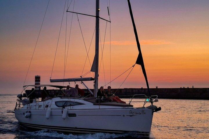 Porto: Zeilen bij zonsondergang met portwijn en chocolade