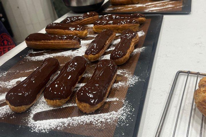 Pastry Class in Bordeaux - éclairs & choux à la crème