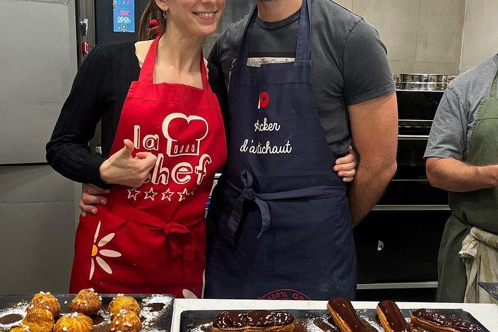 Pastry Class in Bordeaux - éclairs & choux à la crème