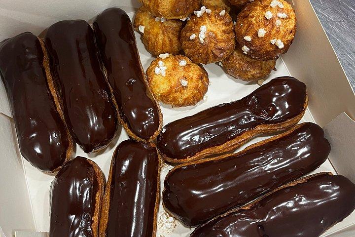 Pastry Class in Bordeaux - éclairs & choux à la crème
