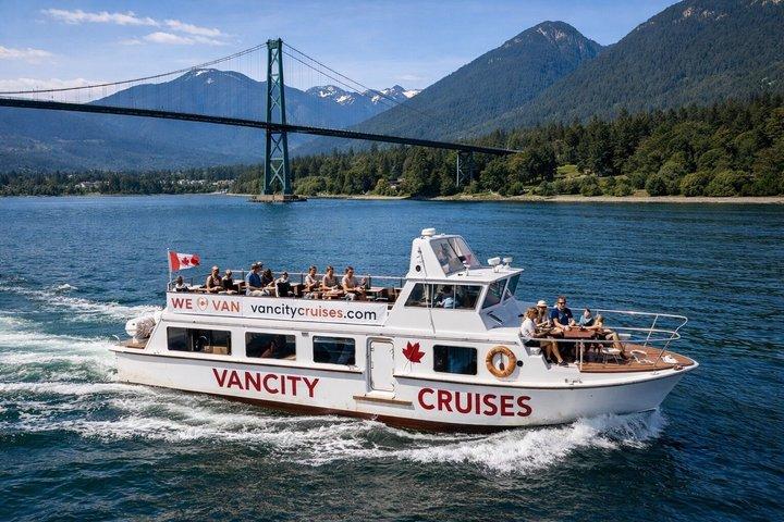 Vancouver Scenic Sightseeing Boat Tour med Live Tour Guide