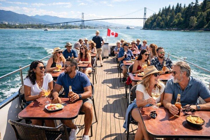 Vancouver Scenic Sightseeing Bootstour mit Live Reiseleiter